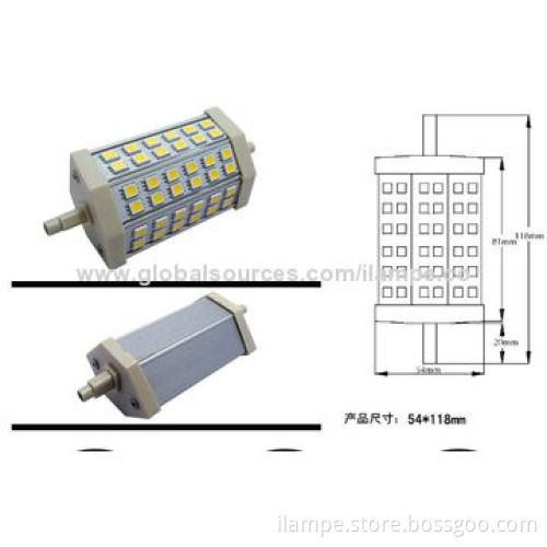 R7S LED Light with 8W Power